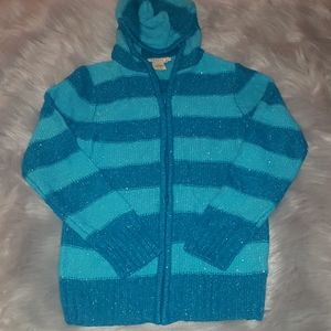 Size 14/16 Arizona brand zip-up sweater/hoodie